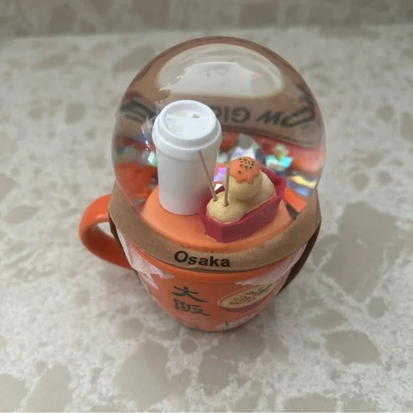 NEW Limited Edition Starbucks Osaka Japan Snow Globe Mug